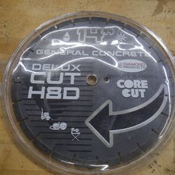 Diamond Products 14" Delux Cut High Speed H8D Concrete Blade 1802702 NEW 