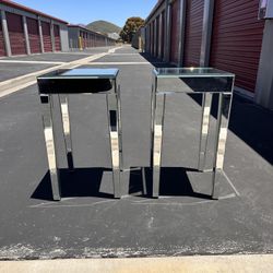 Matching Set - Mirrored nightstands
