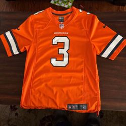 Russell Wilson Denver Broncos Jersey Size S