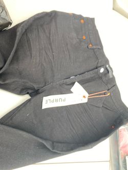 Purple Brand Black Jeans with Tags