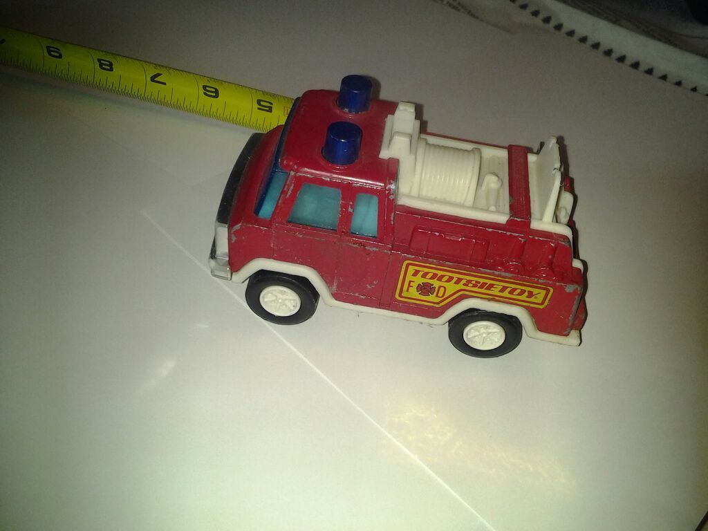 tootsietoy fire truck U S A