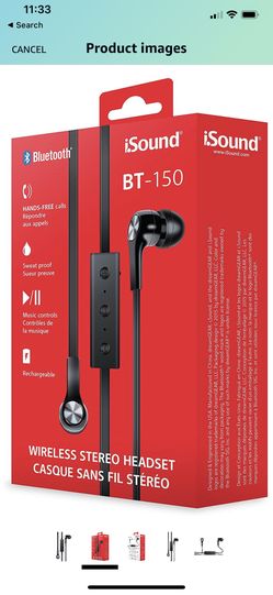 iSound BT-150 Wireless Stereo Headset