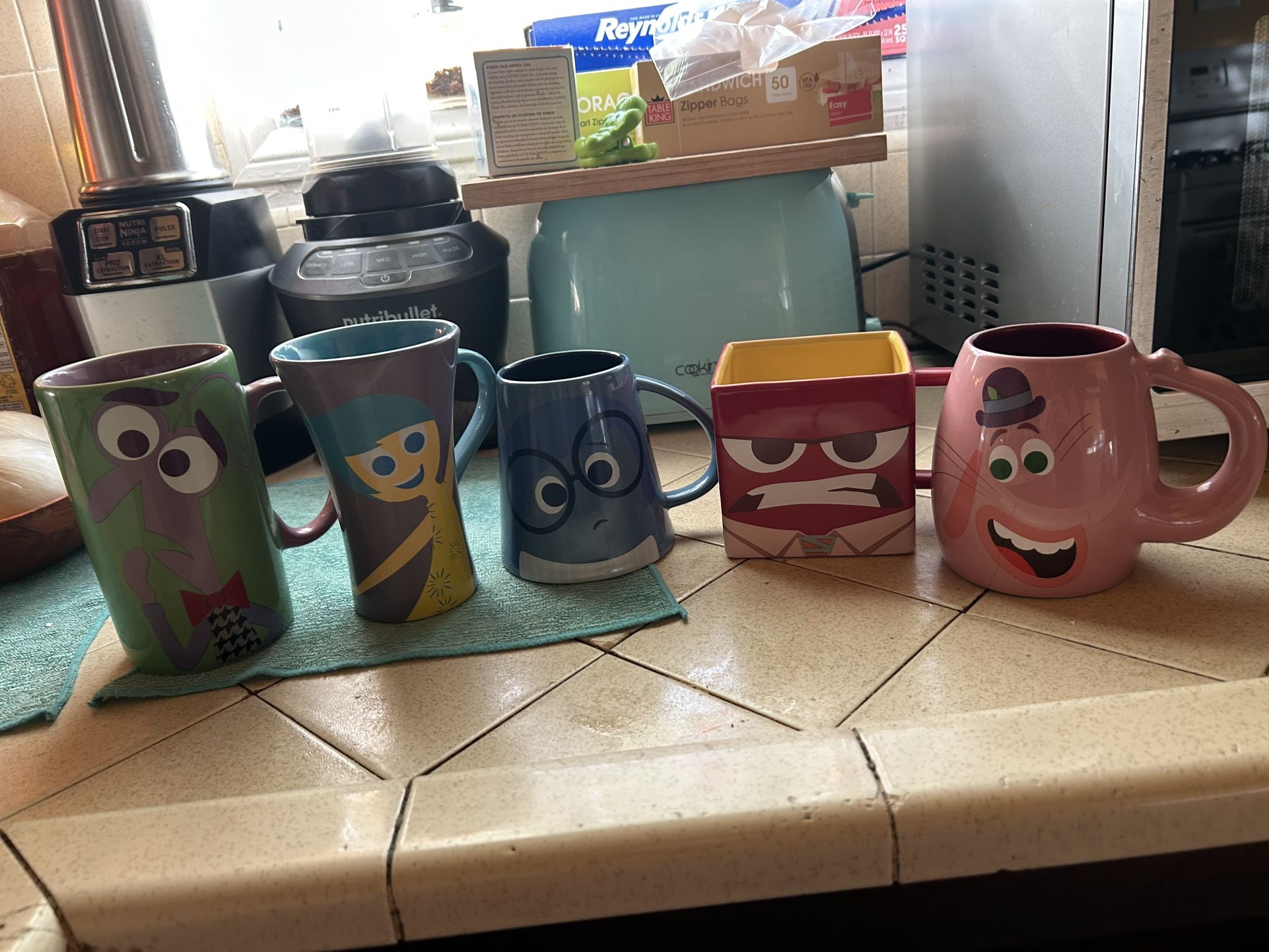 Inside Out Disney Store Cups