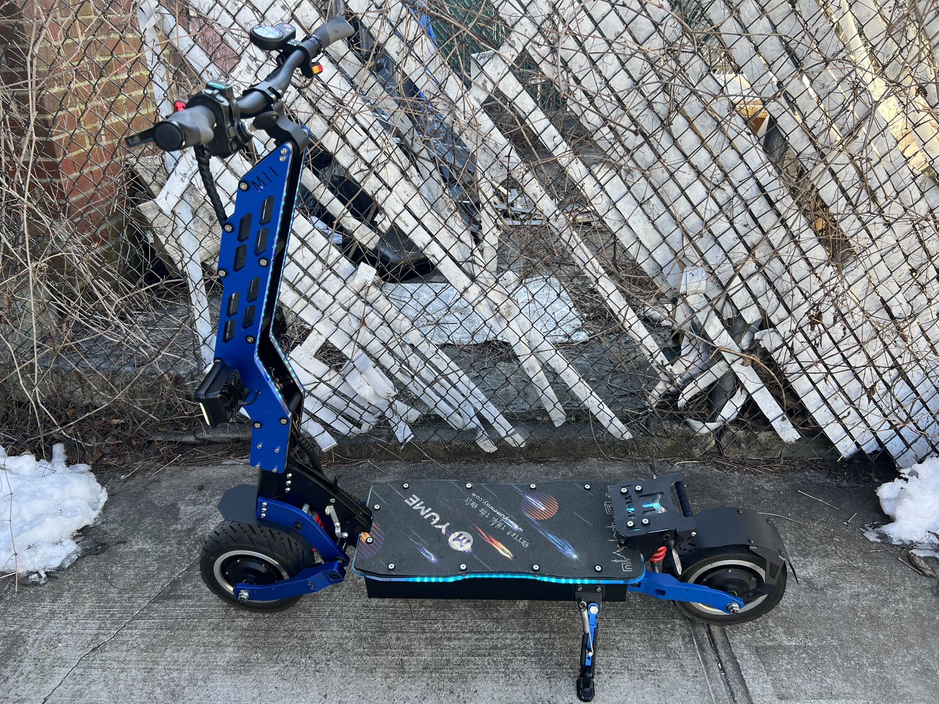 YUME M11 72V 36AH electric scooter 60mph
