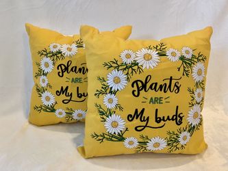 Deco Spring Sunflower Pillows NEW