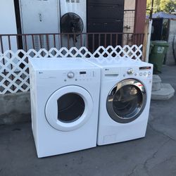 washer and gas dryer