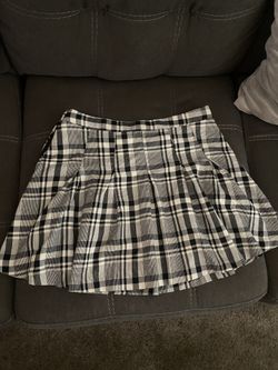 Plaid Skirt