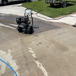 Pressure wash