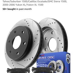 Front Brake Pads And Rotors 