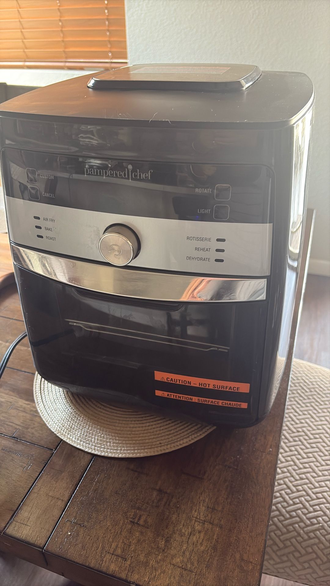 Pamper Chef Air Fryer 