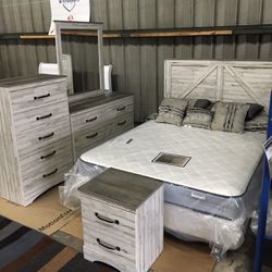 Farm Style Bedroom Set-  Full/ Queen And King Available