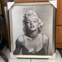 Marilyn Monroe Wall Picture With Frame