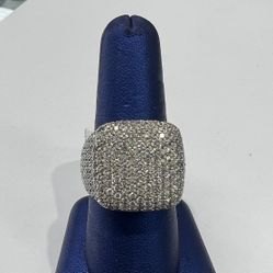 Mens Diamond Ring 10k Gold 