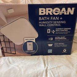 Bathroom Vent BROAN with Humidity Sensor 