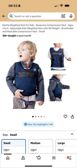 Weighted Vest For Toddler