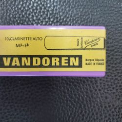 Vandoren Alto Clarinet Reeds New Old Stock 2 1/2  3