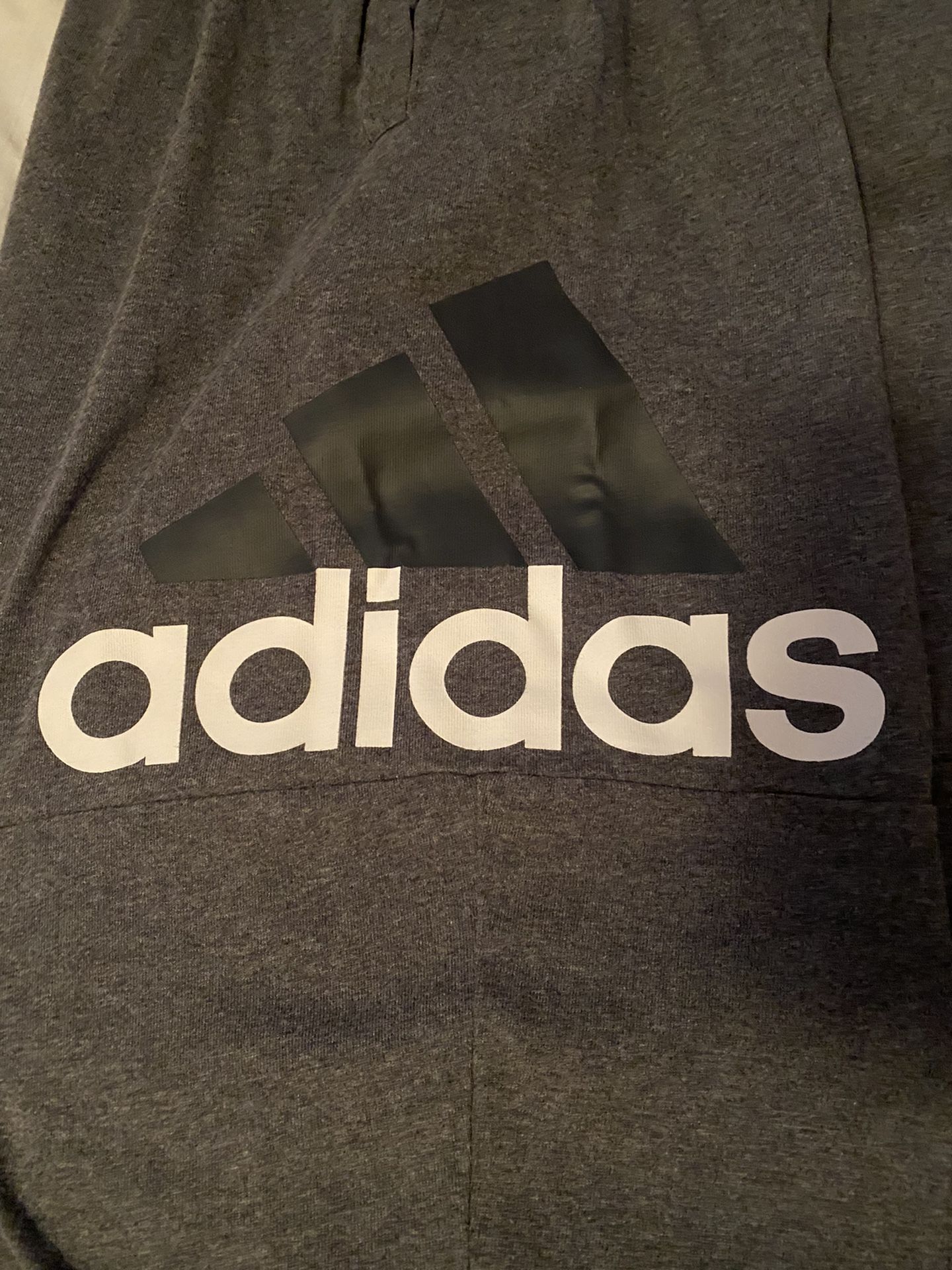 Adidas Mens Joggers Grey 2XL