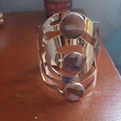 Gold Cuff Bracelet 