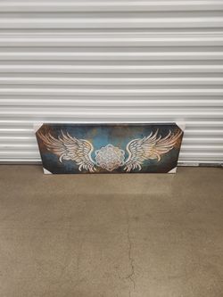 Lotus/wings Canvas.