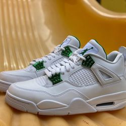 Air Jordan 4 Retro 'Green Metallic'
