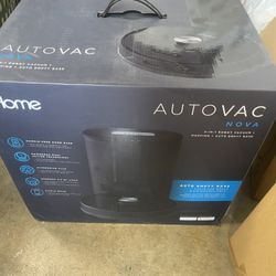 iHome AutoVac Nova Self Empty Robot Vacuum Mop, Laser and Home Map Navigation