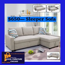 Brand New Sleeper Sofa Couch 