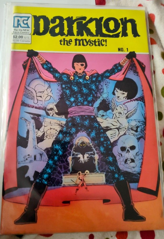 Vintage "Darklon The Mystic" Comic