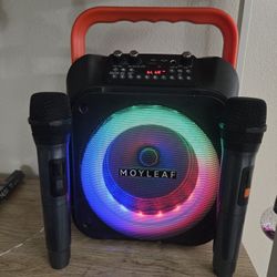 Moyleaf Karaoke Set With Mic