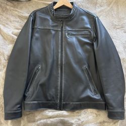 Roadster Leather Jacket | Black Vintage 