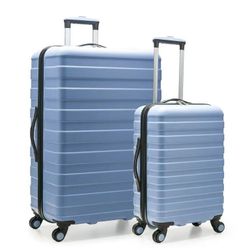 80}Carry On Luggage 28inch and 20 Inch Luggage with Smooth Double Spinner Wheels, Hard Shell PC+ABS Suitcase Carry-On, Lightweight Travel Luggage, TSA