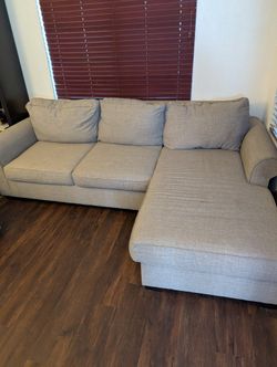 Gray Couch + Chaise