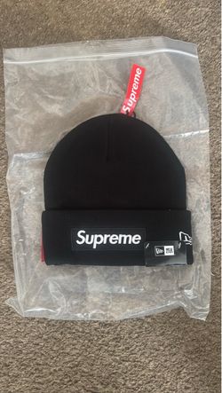 Black Supreme Beanie