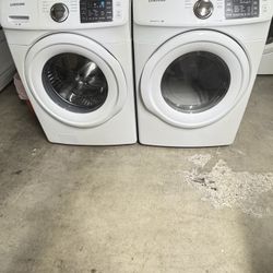 Nice Samsung Set Washer And Electric Dryer, Free Delivery 🚚 And Installation,3 Months Of Warranty 