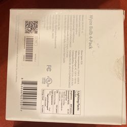 Wyze Smart Bulbs - 4 Pack x 2 Sets 
