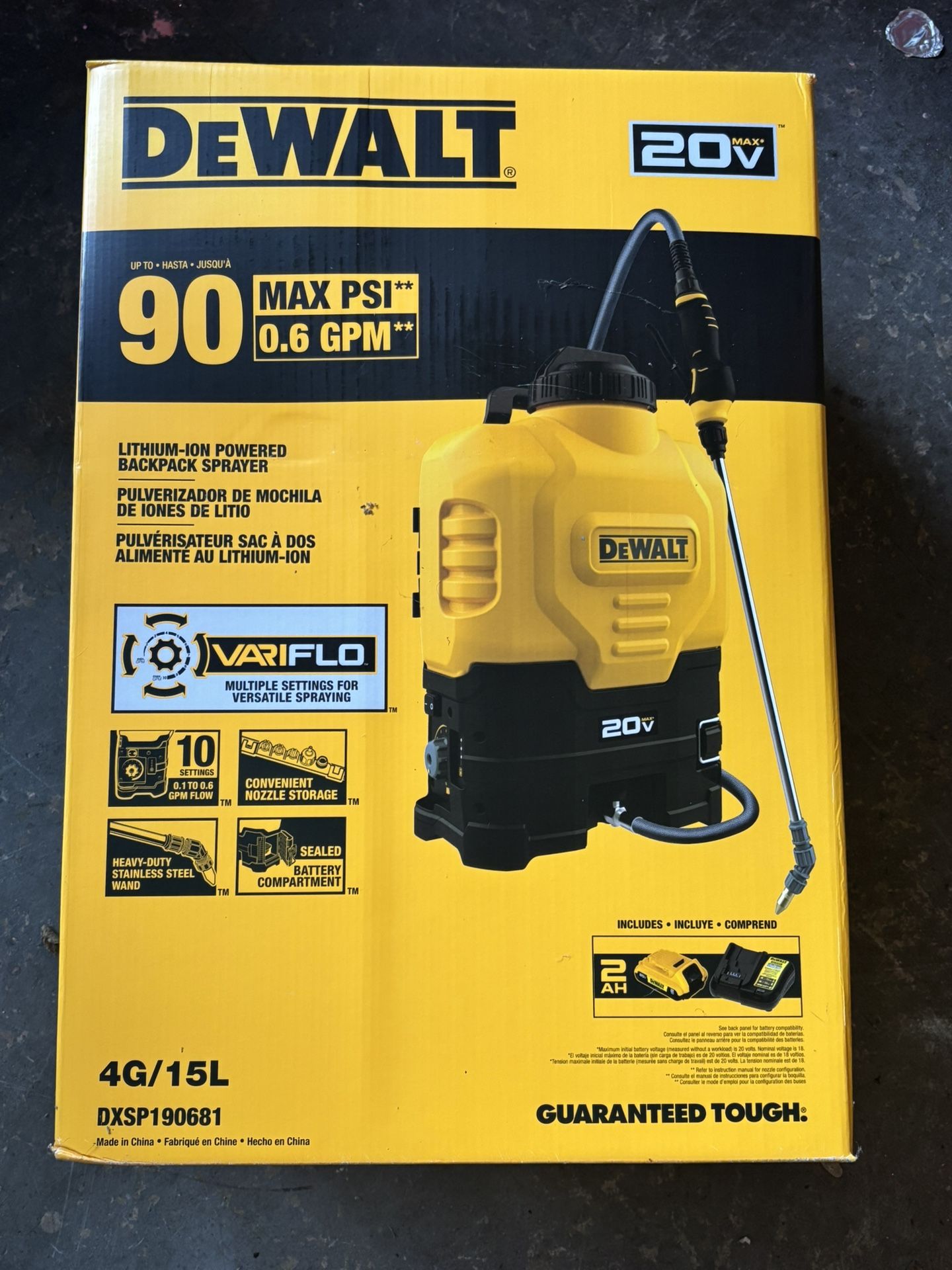 Dewalt Backpack Sprayer