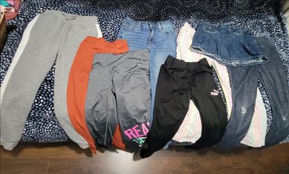Mixed Lot of Girls Pants and Jeans Size 7/8