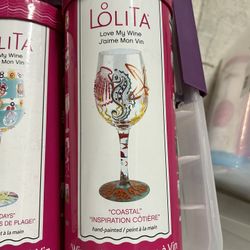 Lolita Wine Glass Collection 37 Glasses Up For Sale