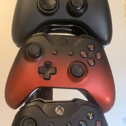 Xbox Volcano Shadow Special Edition, PS4 Controllers 