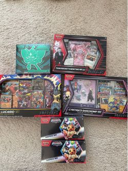 Pokemon Unopened Boxes