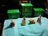 Rare disney character porcelain treasures grolier collectibles