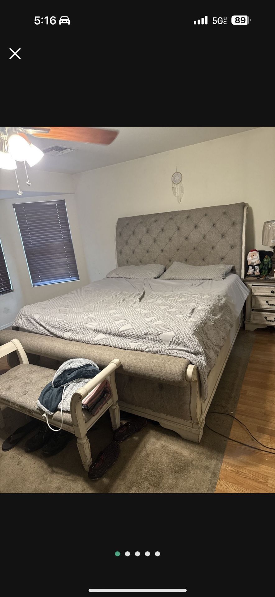 King Size Bed With Dresser