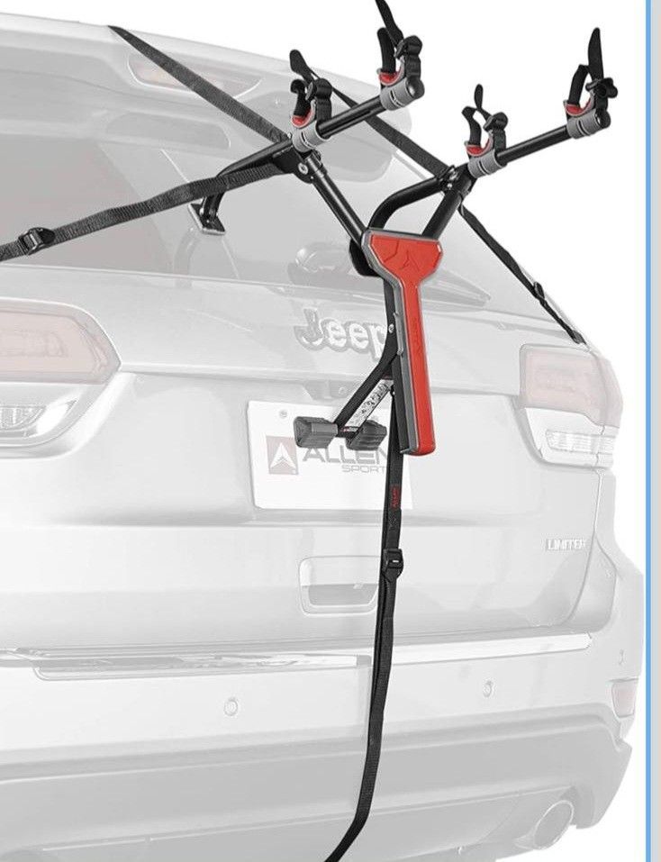 2 Bike Trunk Mount Rack 