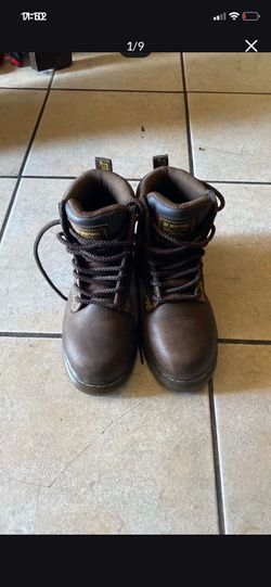 Doc martens steel toe boots