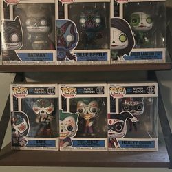Batman Sugar Skull Funko Collection 