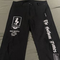 The Hundreds Black Pants Size 34 