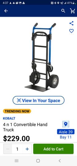 Cobalt Hand Truck