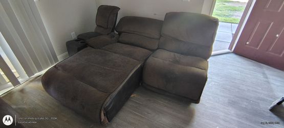 5 piece Sectional and Cali King Bed