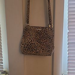 Y2K Ninewest Cheetah/Leopard Print Small Purse