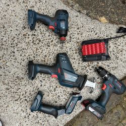 Bosch 4 Piece Tool Set