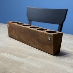 Rustic Wall Herb Planter – 6 Holes – Great for Starters